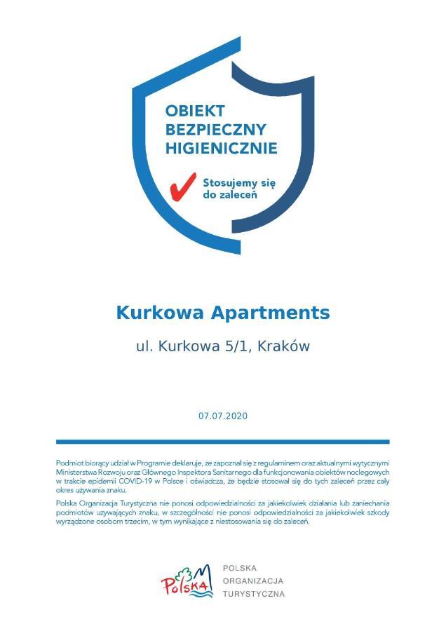 Kurkowa Apartments Krakow Dış mekan fotoğraf